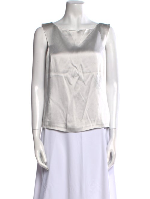 Emanuel by Emanuel Ungaro Scoop Neck Sleeveless Top