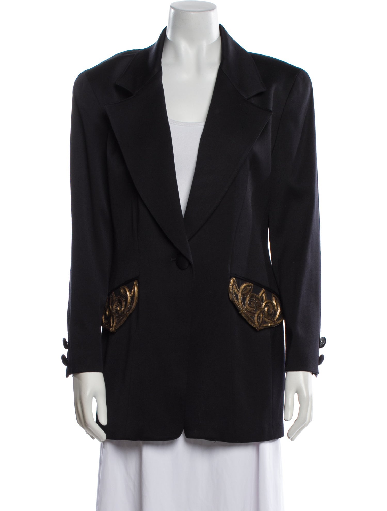 Emanuel by Emanuel Ungaro Vintage Wool Blazer