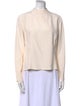 Emanuel by Emanuel Ungaro Mock Neck Long Sleeve Blouse