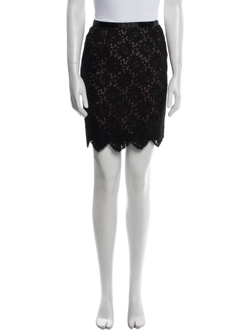 Emanuel by Emanuel Ungaro Lace Pattern Mini Skirt