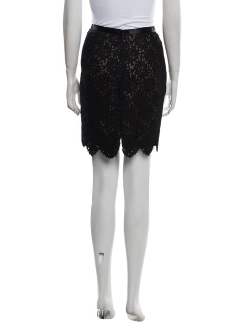 Emanuel by Emanuel Ungaro Lace Pattern Mini Skirt