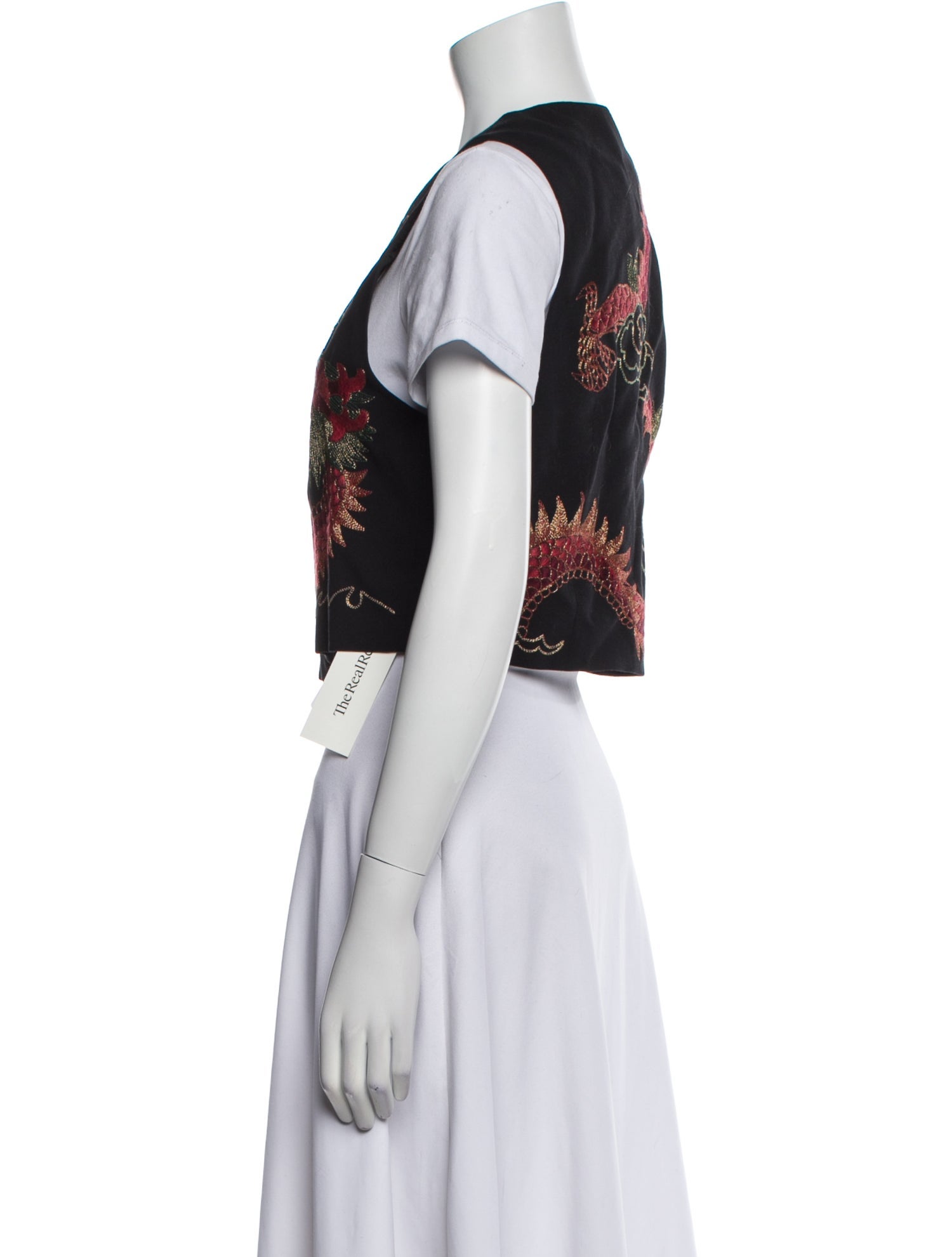Emanuel by Emanuel Ungaro Printed Vest