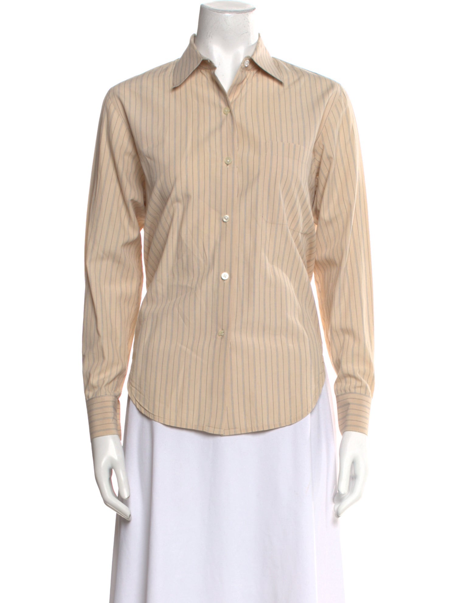 Emanuel by Emanuel Ungaro Vintage Striped Button-Up Top