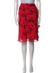Emanuel by Emanuel Ungaro Silk Knee-Length Skirt