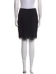 Emanuel by Emanuel Ungaro Lace Trim Embellishment Knee-Length Skirt