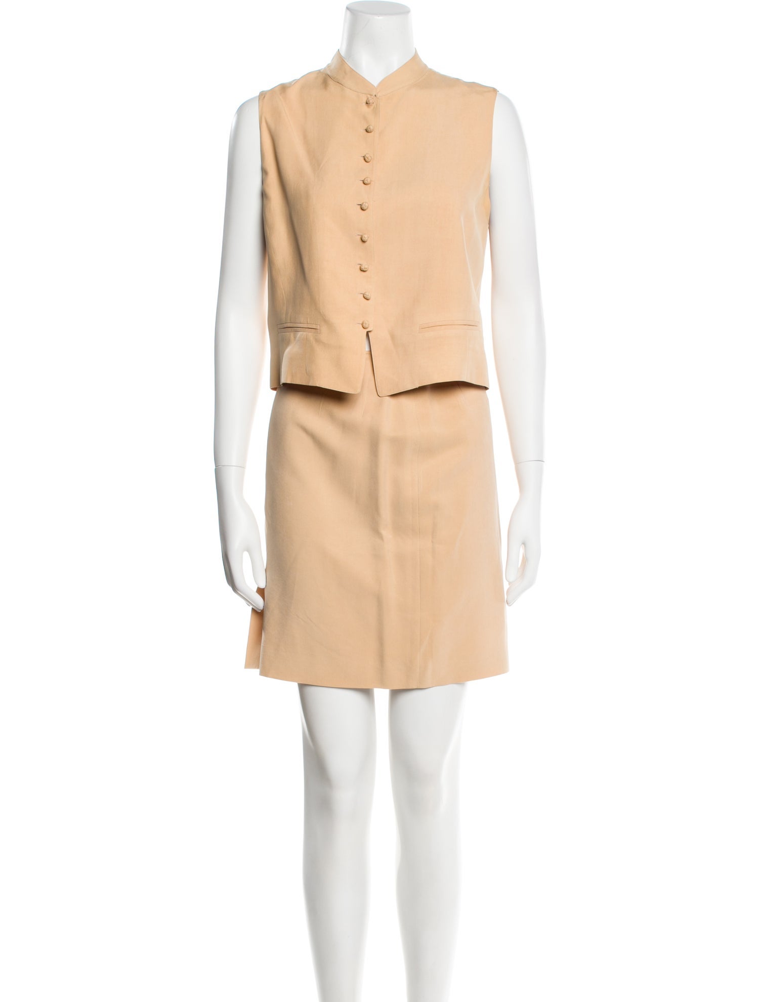 Emanuel by Emanuel Ungaro Silk Skirt Set