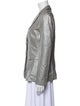 Emanuel by Emanuel Ungaro Leather Blazer