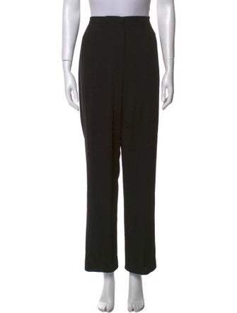 Emanuel by Emanuel Ungaro Wool Straight Leg Pants