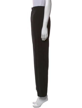 Emanuel by Emanuel Ungaro Wool Straight Leg Pants