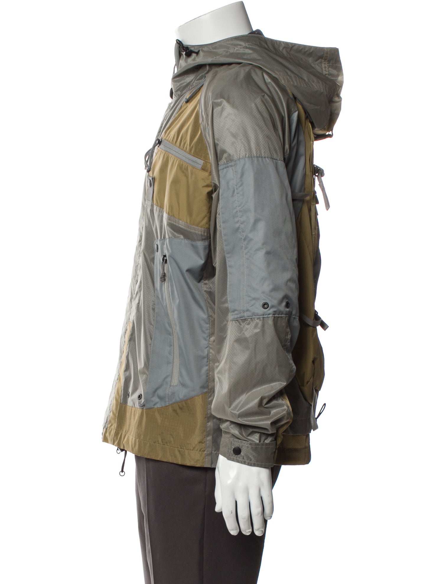 eYe COMME Des GARÇONS Junya Watanabe MAN Colorblock Pattern Windbreaker