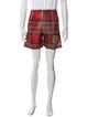 Eric Emanuel EE Plaid Print Jogger Shorts