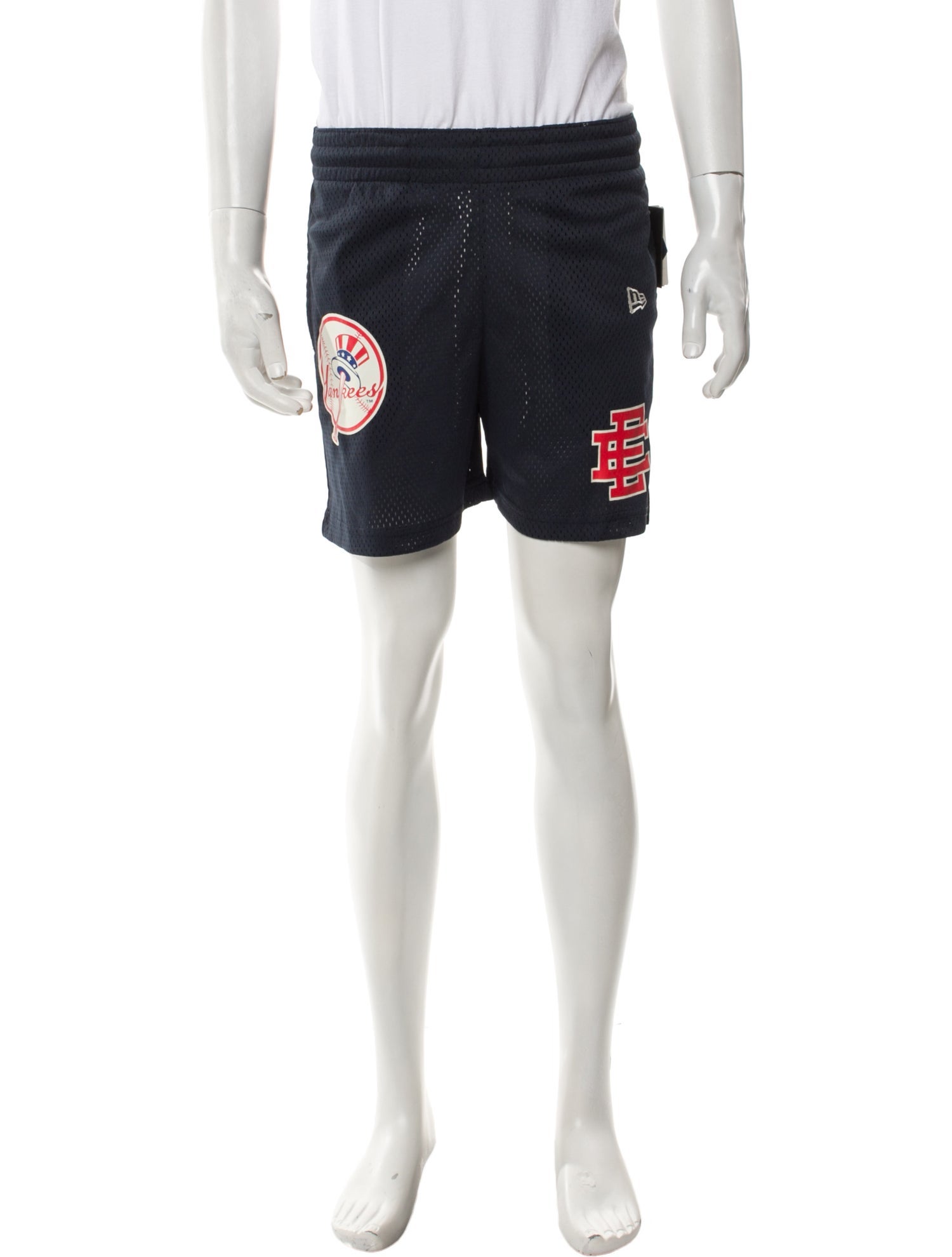 Eric Emanuel EE x Yankees x New Era Jogger Shorts w/ Tags