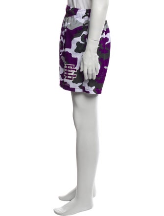 Eric Emanuel EE Camouflage Print Jogger Shorts