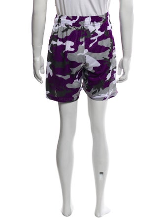 Eric Emanuel EE Camouflage Print Jogger Shorts