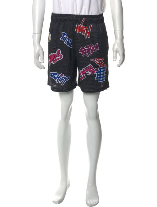 Eric Emanuel EE Graphic Print Athletic Shorts