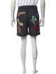 Eric Emanuel EE Graphic Print Athletic Shorts