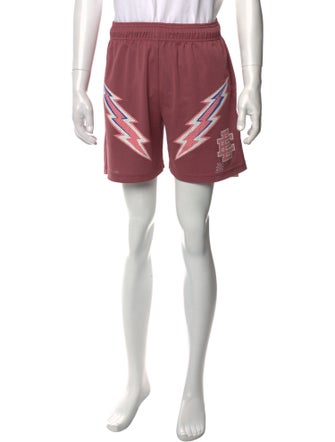 Eric Emanuel EE Graphic Print Athletic Shorts