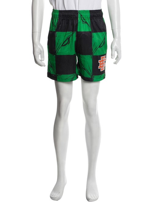 Eric Emanuel EE Plaid Print Athletic Shorts