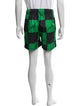 Eric Emanuel EE Plaid Print Athletic Shorts