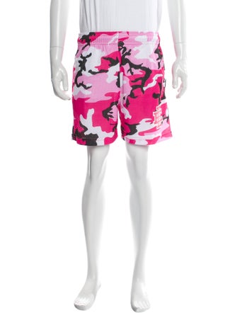 Eric Emanuel EE Camouflage Print Jogger Shorts