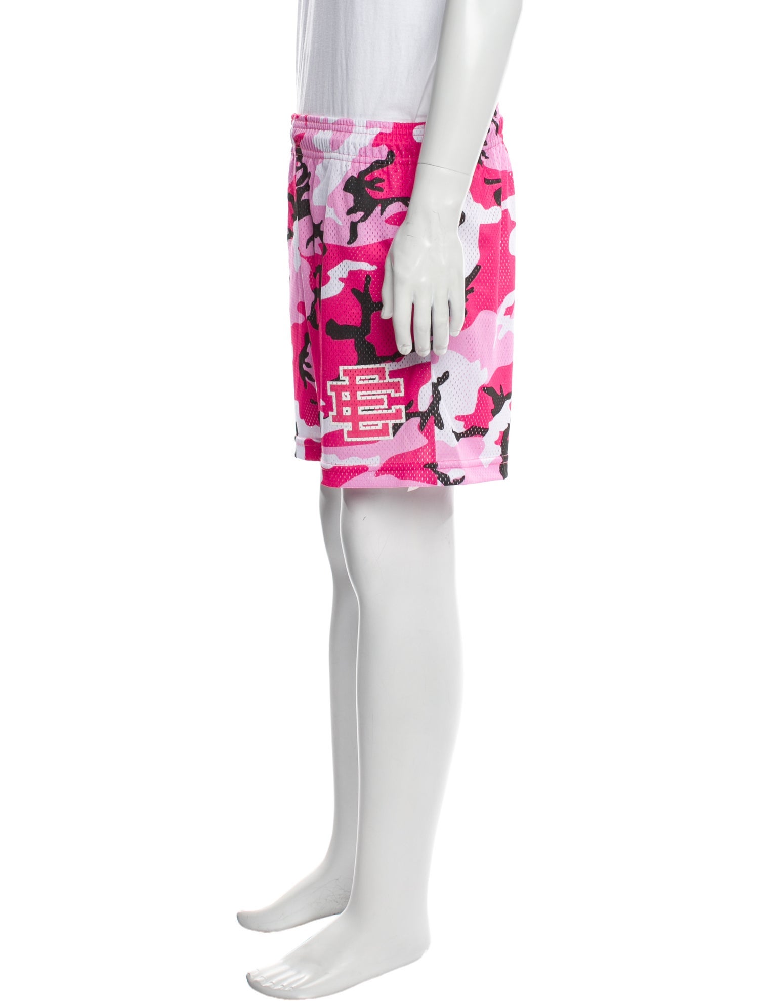 Eric Emanuel EE Camouflage Print Jogger Shorts