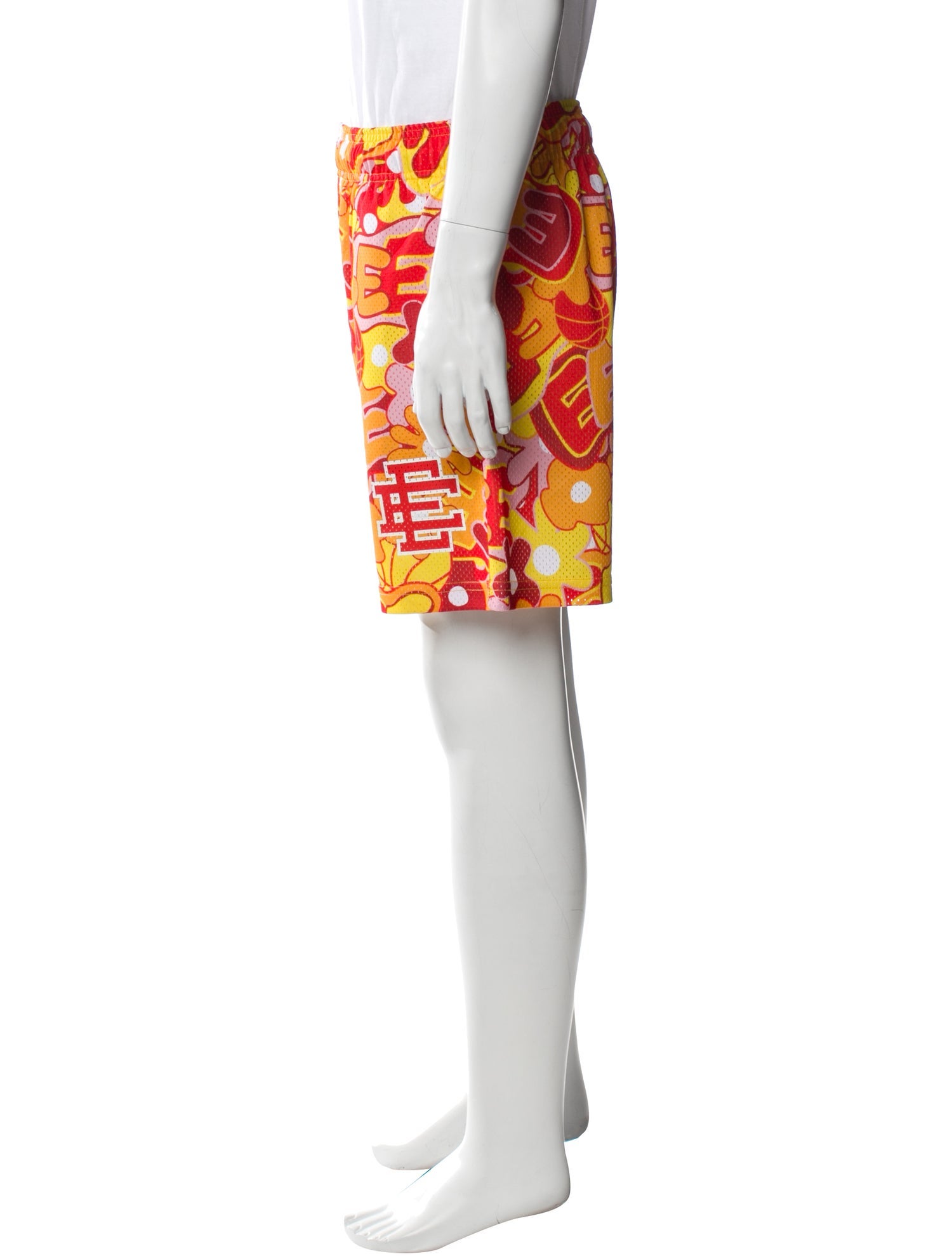 Eric Emanuel EE Printed Denim Shorts