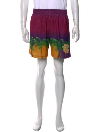 Eric Emanuel EE Graphic Print Jogger Shorts