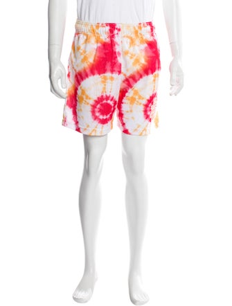 Eric Emanuel EE Tie-Dye Print Flat Front Shorts