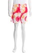 Eric Emanuel EE Tie-Dye Print Flat Front Shorts