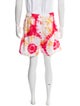 Eric Emanuel EE Tie-Dye Print Flat Front Shorts