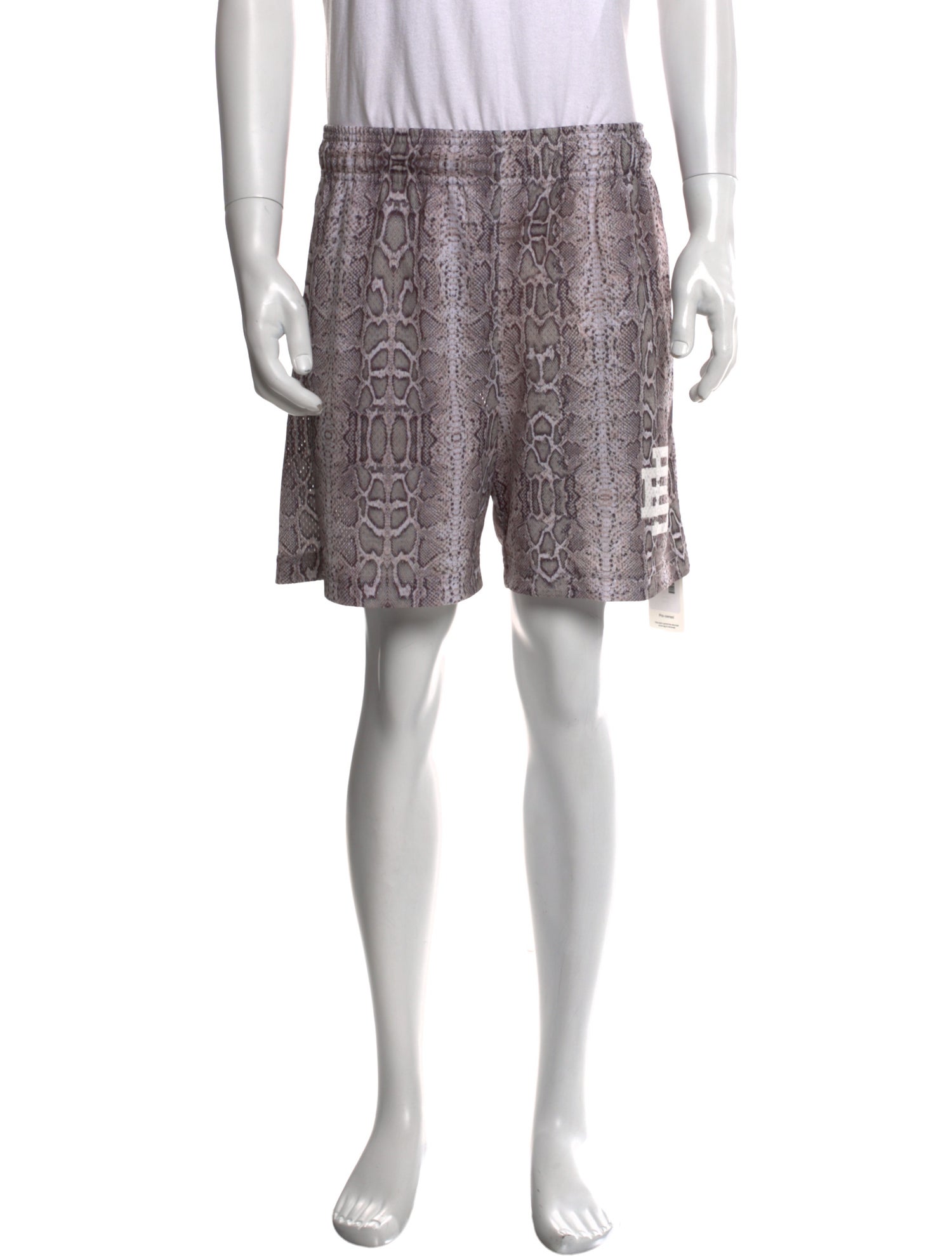 Eric Emanuel EE Animal Print Jogger Shorts