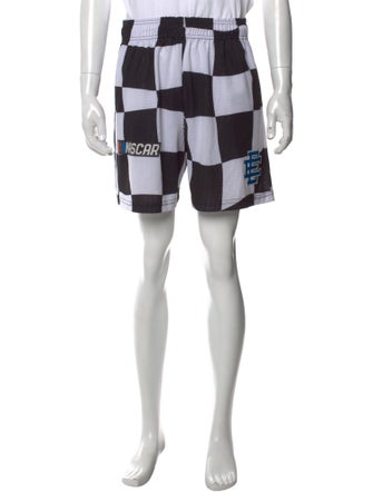 Eric Emanuel EE Plaid Print Athletic Shorts