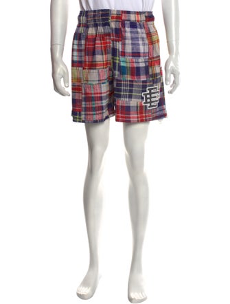 Eric Emanuel EE Plaid Print Shorts