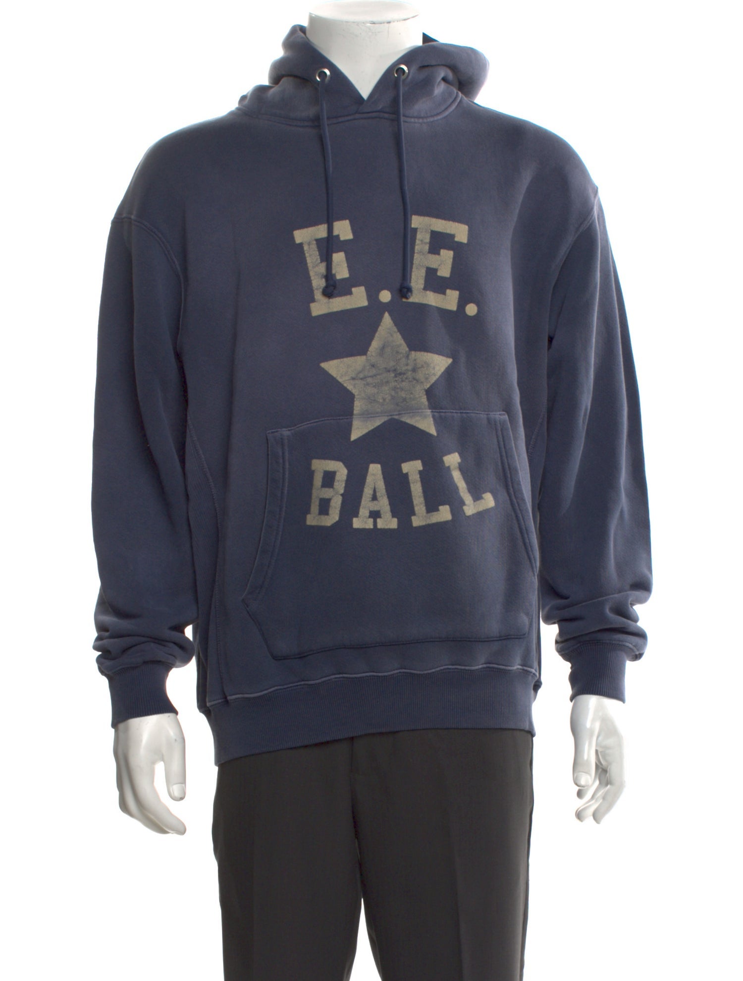 Eric Emanuel EE Graphic Print V-Neck Hoodie