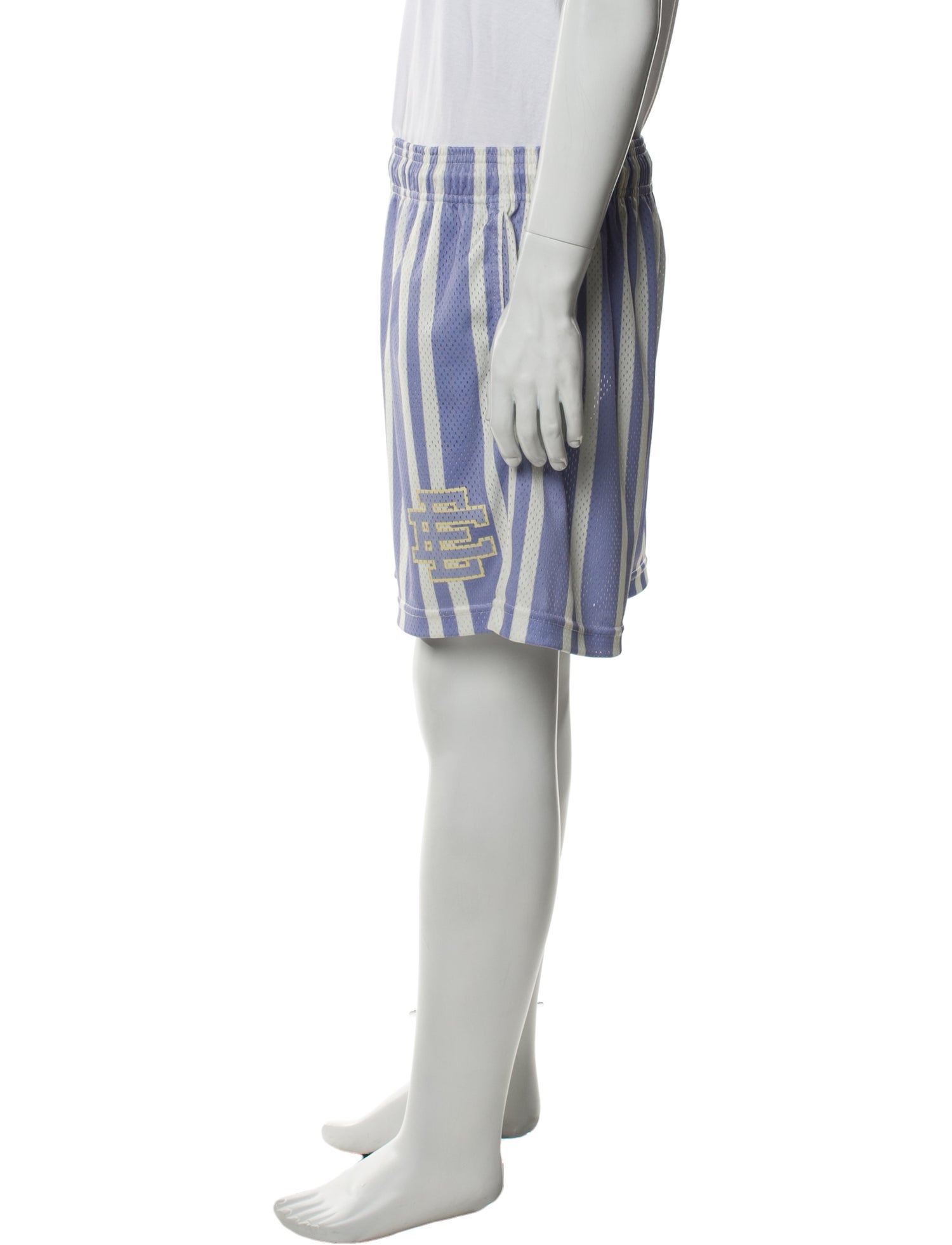 Eric Emanuel EE Striped Athletic Shorts