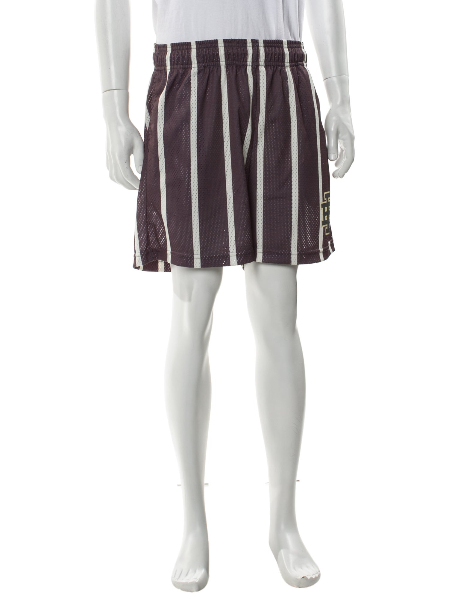 Eric Emanuel EE Striped Jogger Shorts