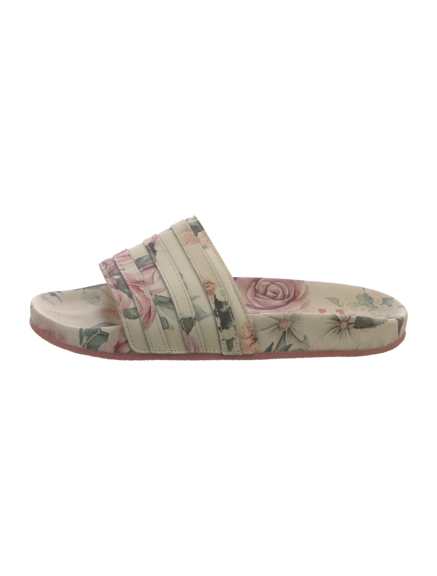Eric Emanuel EE Rubber Floral Print Slides