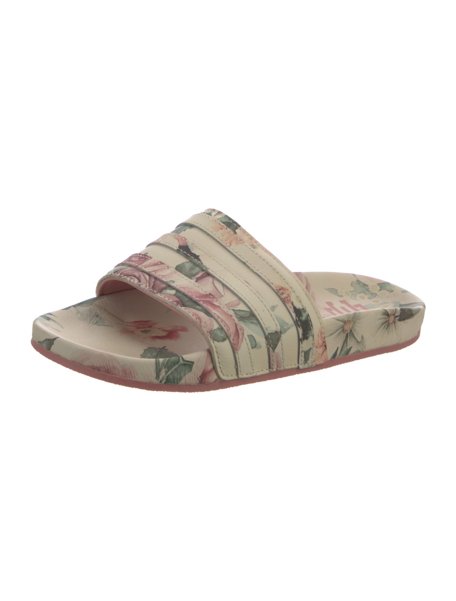 Eric Emanuel EE Rubber Floral Print Slides