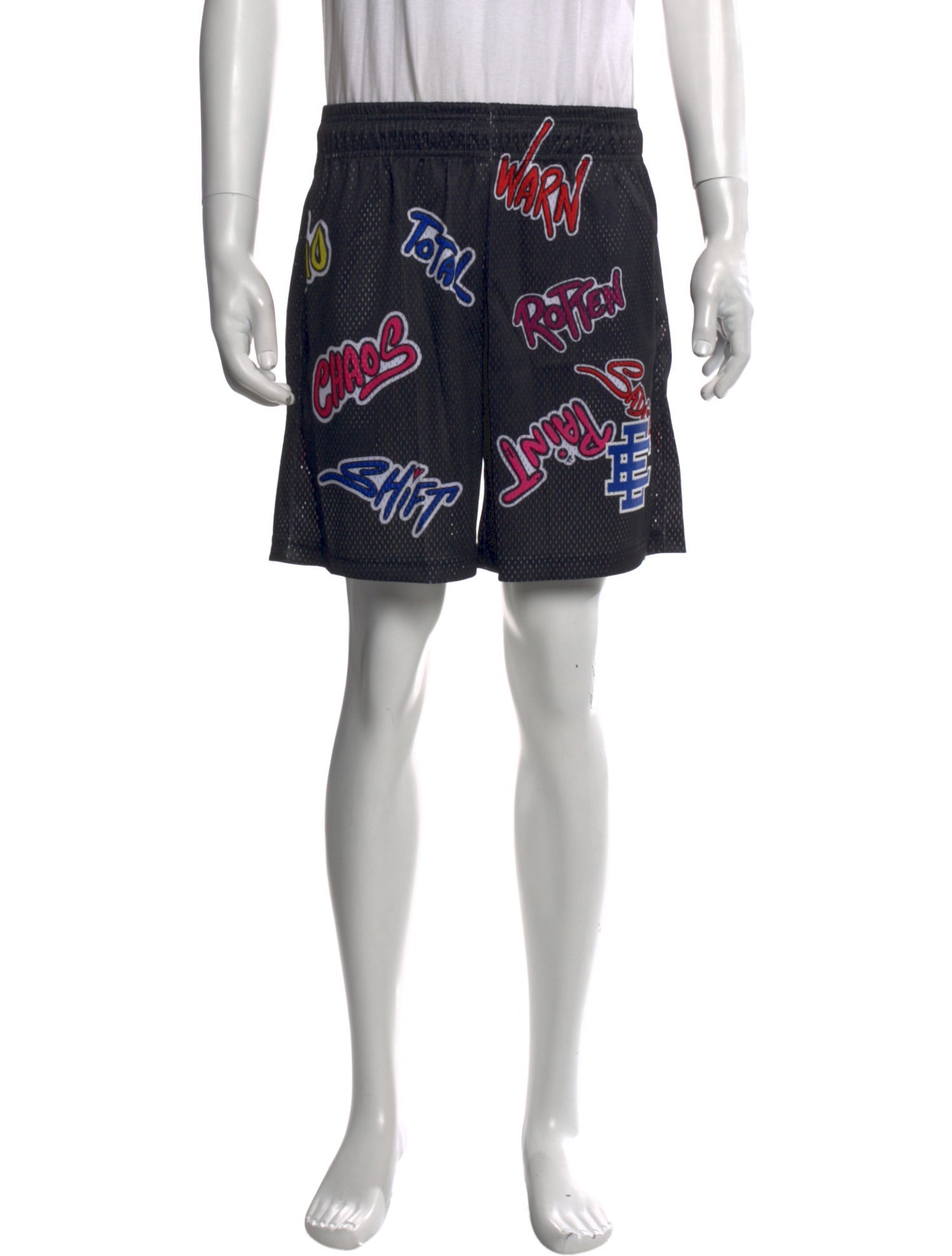 Eric Emanuel EE Graphic Print Jogger Shorts