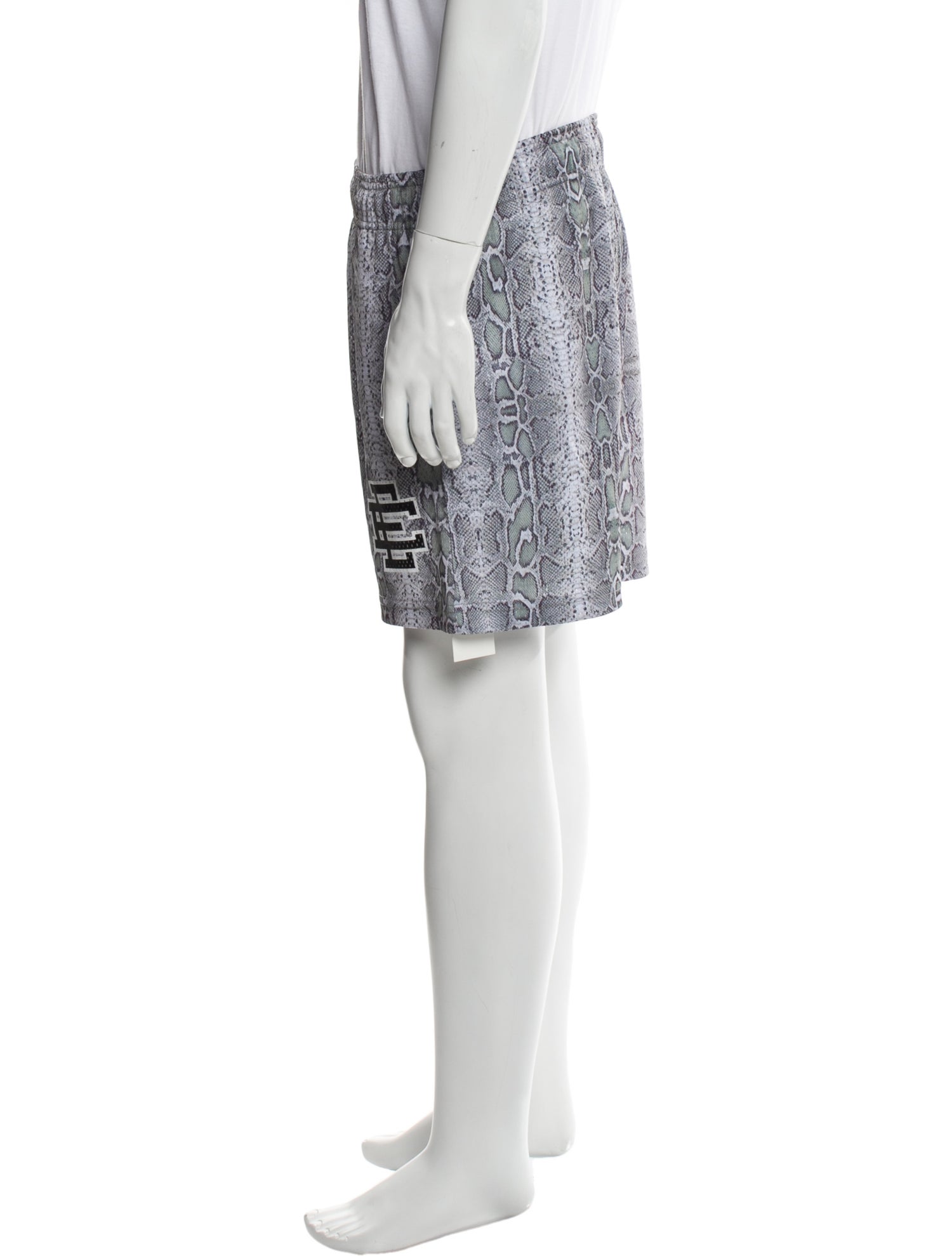 Eric Emanuel EE Animal Print Jogger Shorts