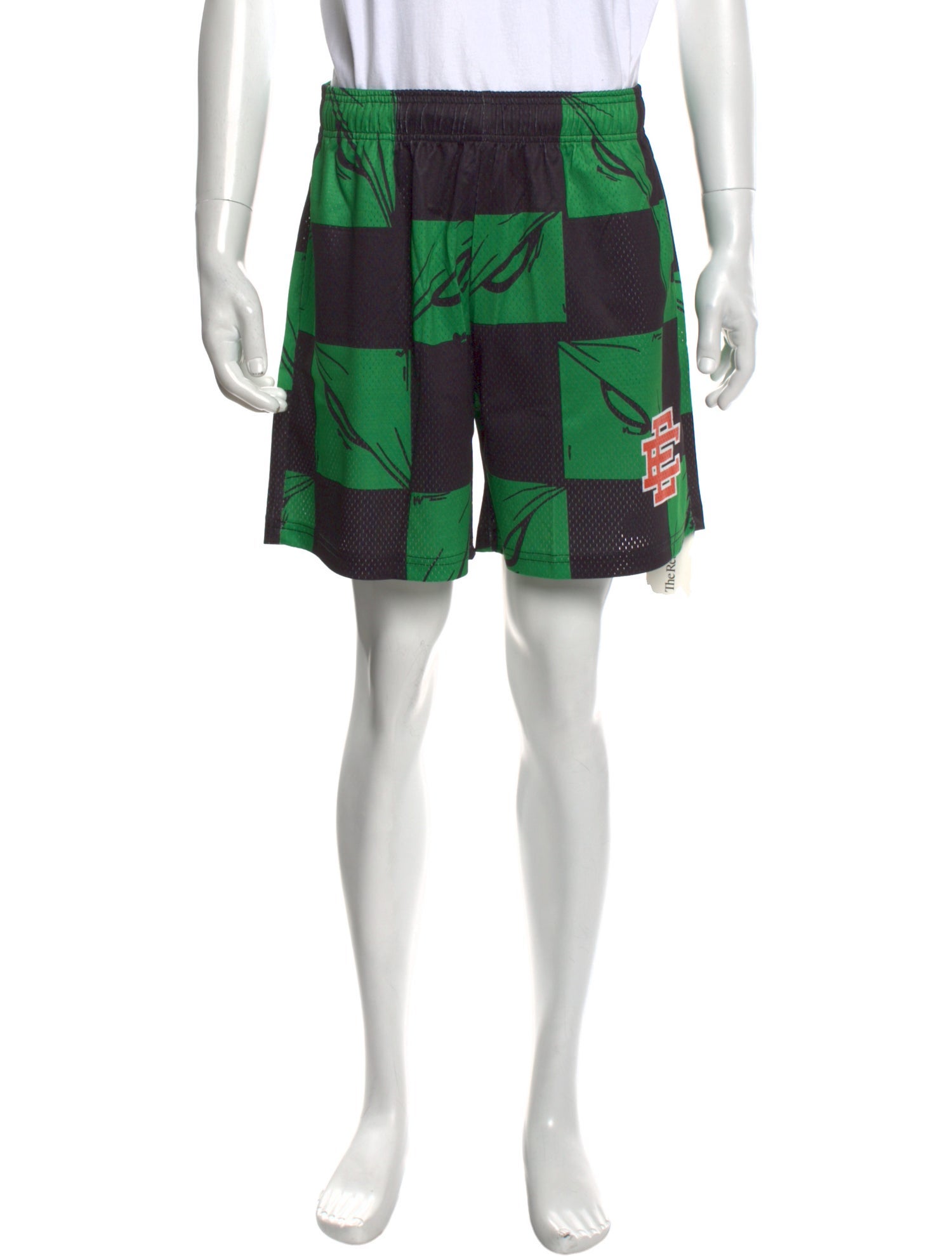 Eric Emanuel EE Colorblock Pattern Jogger Shorts
