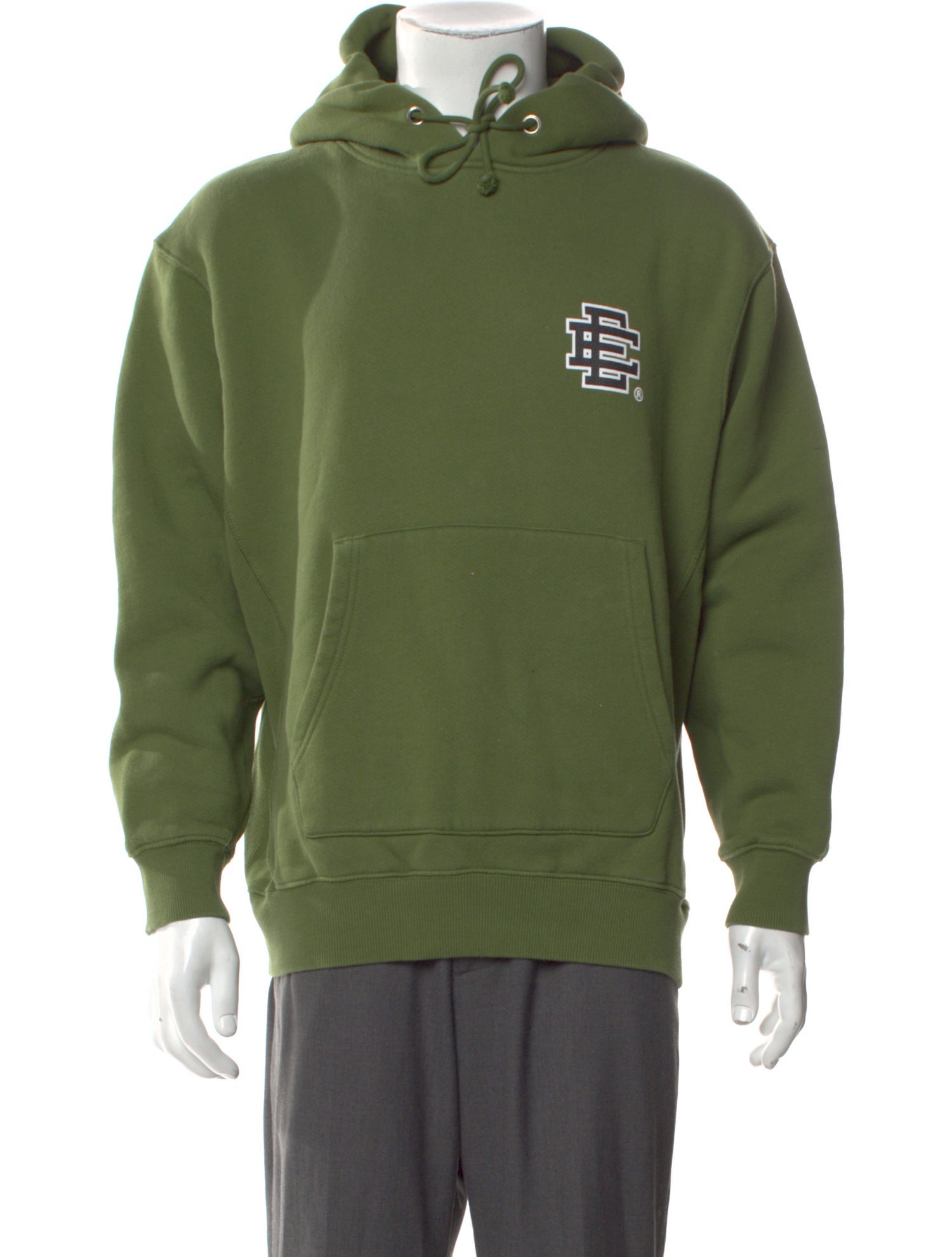 Eric Emanuel EE Graphic Print Crew Neck Hoodie