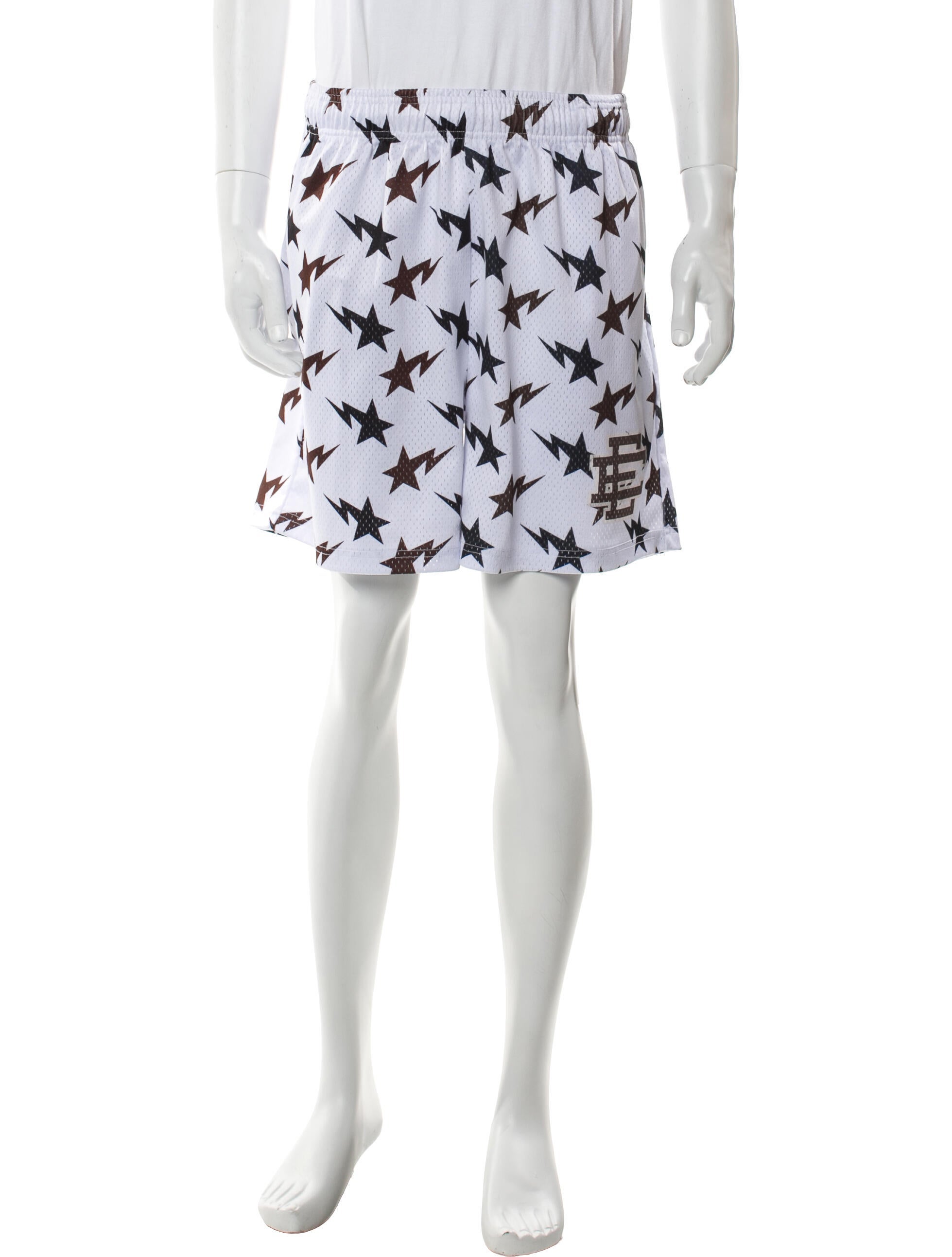 Eric Emanuel EE Eric Emanuel x BAPE EE Printed Athletic Shorts