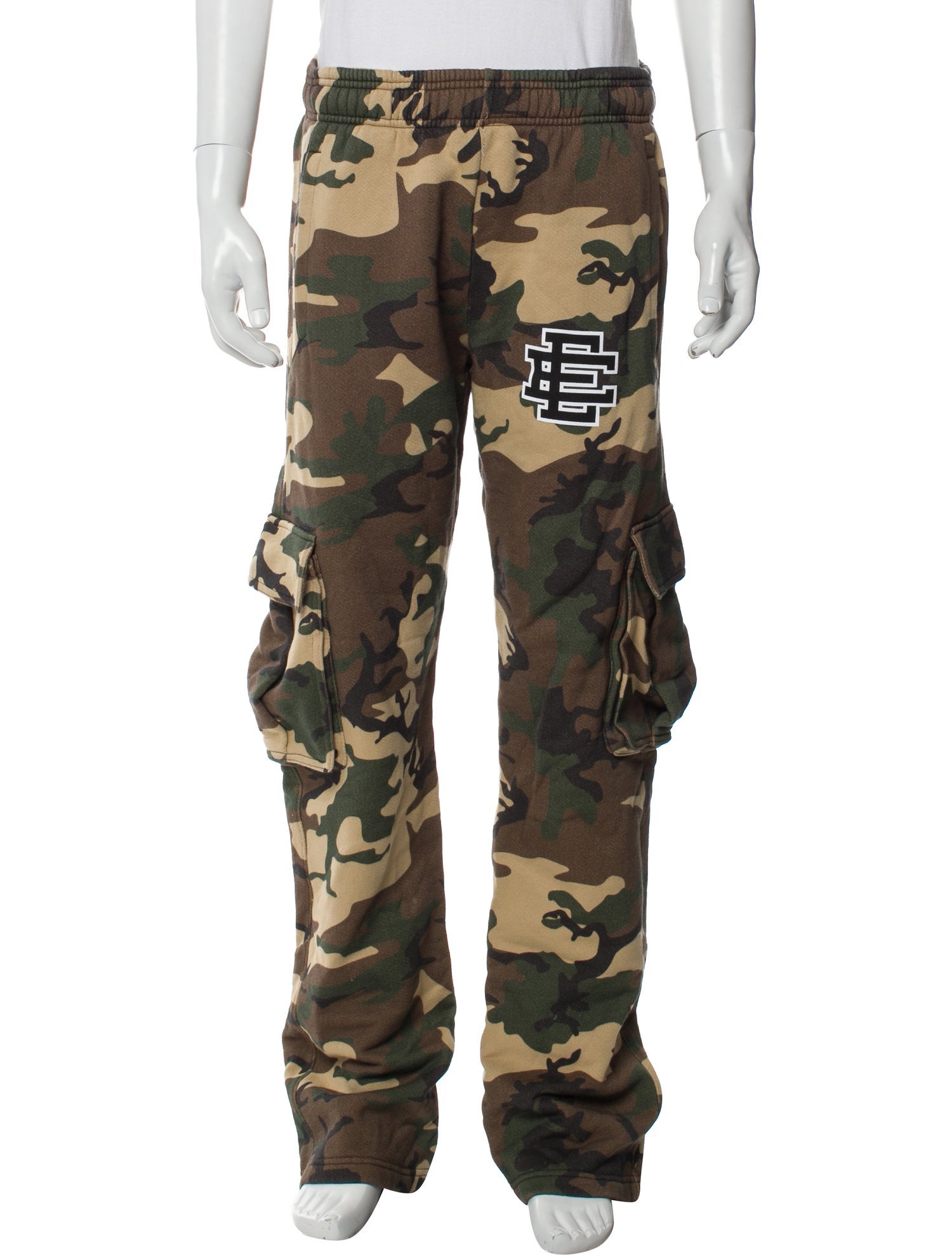 Eric Emanuel EE Camouflage Print Lounge Bottoms