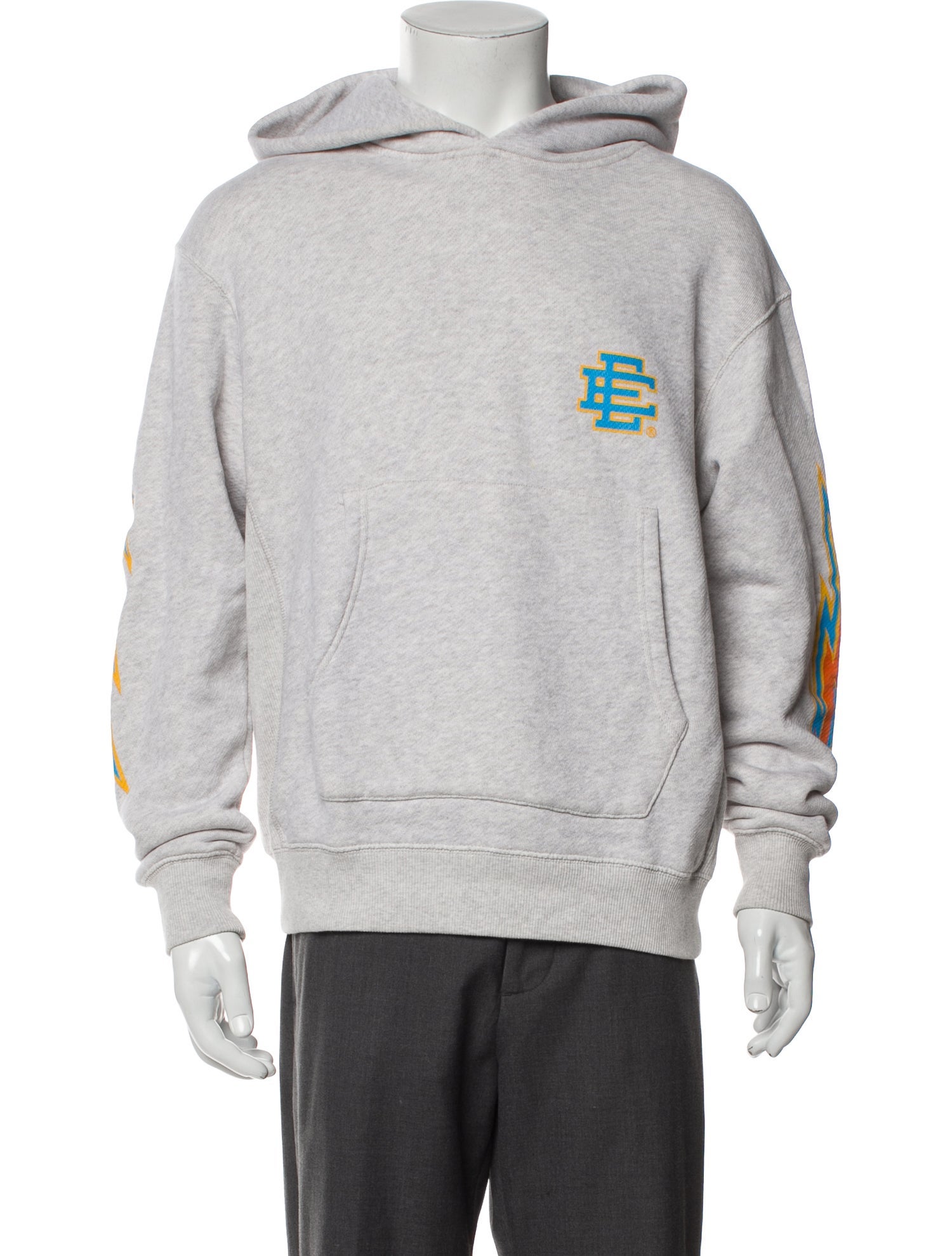 Eric Emanuel EE Graphic Print Crew Neck Hoodie
