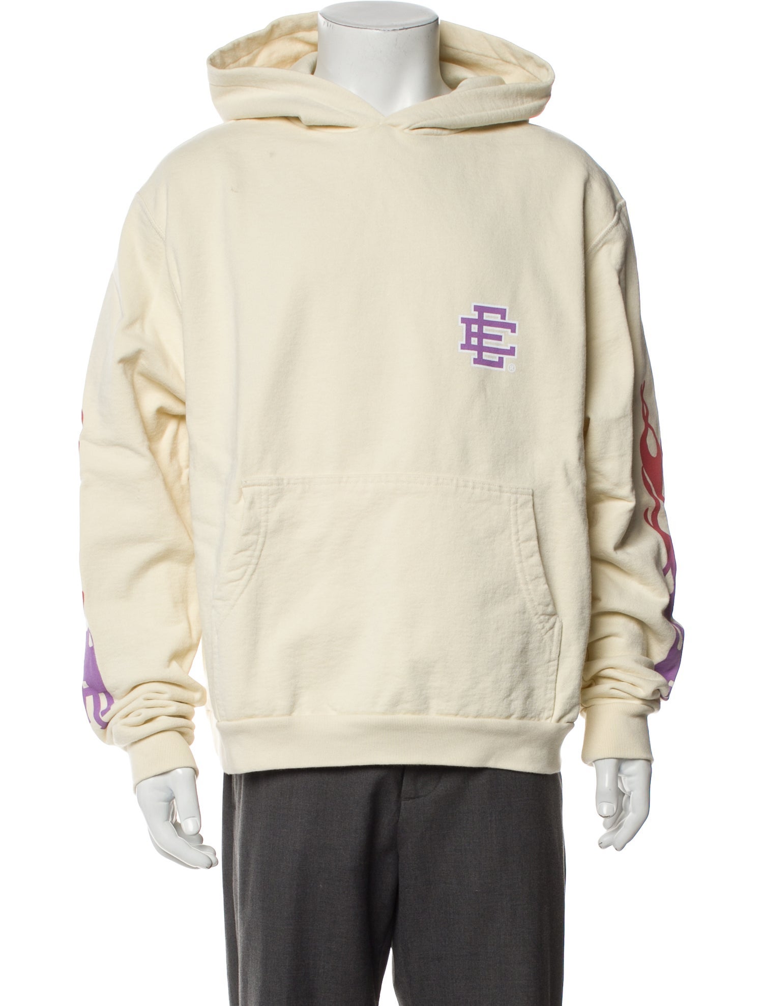 Eric Emanuel EE Graphic Print Crew Neck Hoodie