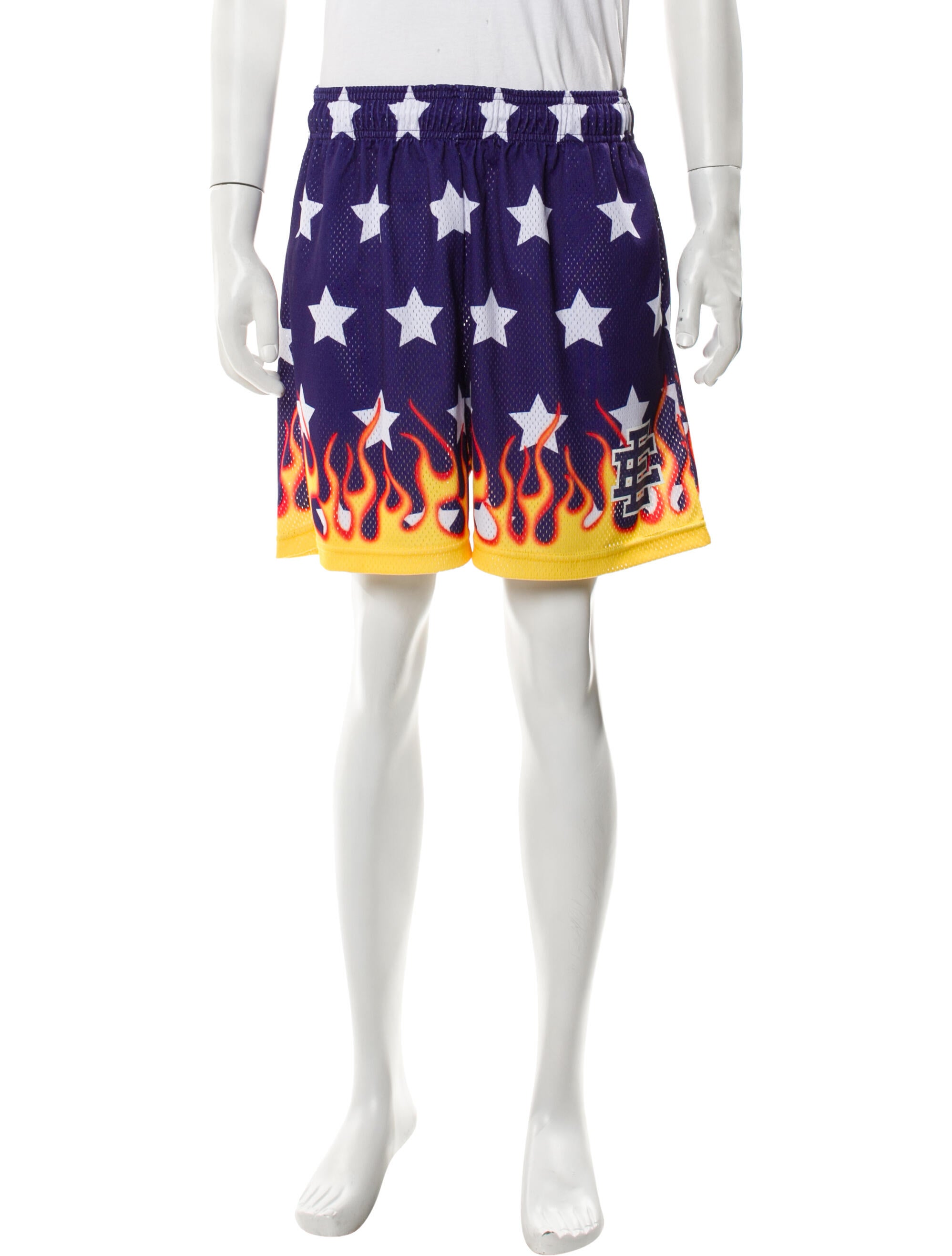 Eric Emanuel EE Printed Jogger Shorts