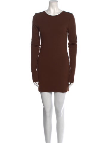 Éterne Dresses Crew Neck Mini Dress M