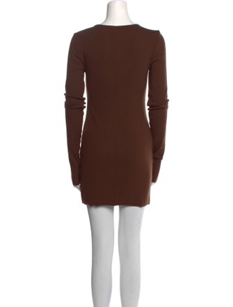 Éterne Crew Neck Mini Dress