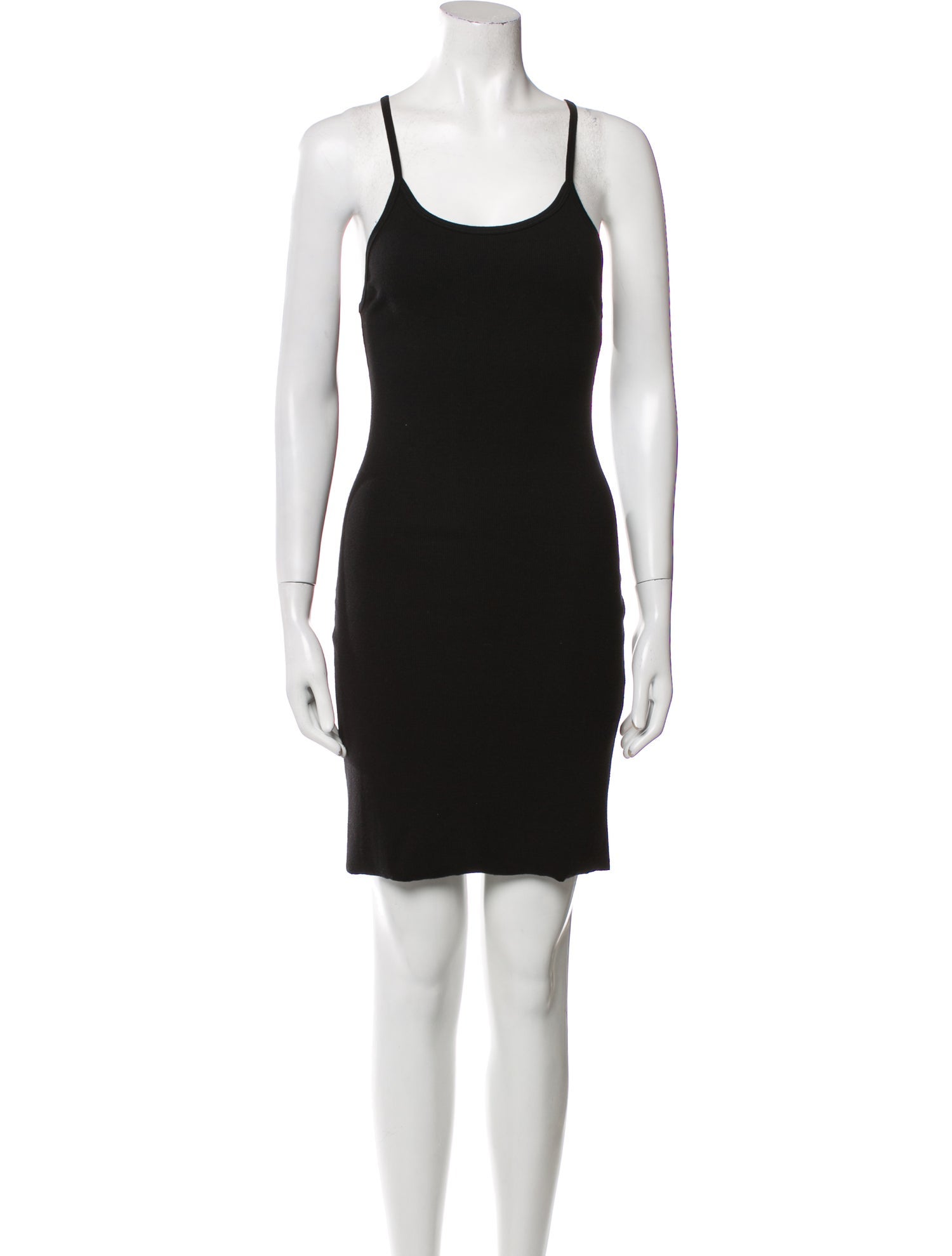 Éterne Scoop Neck Mini Dress